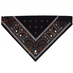 Bandana ZAN Headgear SportFlex Series Classic Negra Naranja BL197