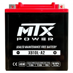 Batería MTX Power XB10L-A2 MF AGM