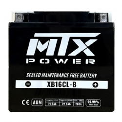 Batería MTX Power XB16CL-B MF AGM
