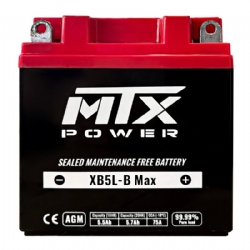 Batería MTX Power XB5L-B Max MF AGM