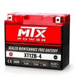 Batería MTX Power XT12B-4 MF AGM - foto 2 Batería MTX Power XT12B-4 MF AGM - foto 2