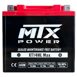 Batería MTX Power XT14HL Max MF AGM