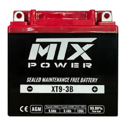 Batería MTX Power XT9-3B MF AGM