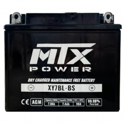 Batería MTX Power XY7BL-BS XY AGM