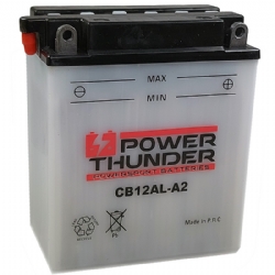 Batería Power Thunder CB12AL-A2 Convencional