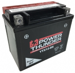 Batería Power Thunder CTX12-BS Sin Mantenimiento