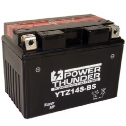 Batería Power Thunder CTZ14S-BS Sin Mantenimiento