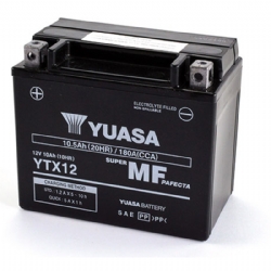 Batería Yuasa YTX12-WC Precargada