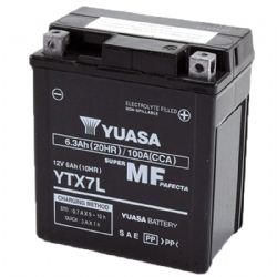 Batería Yuasa YTX7L-WC Precargada