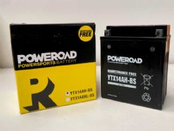 Batería moto Poweroad YTX14AHL-BS MF Sin Mantenimiento