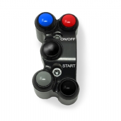 Botonera adicional para puño de gas rápido ACC120 Jetprime JPPLD120R Ducati Panigale 1000 V4 R 2019 2023