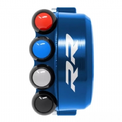 Botonera para puño de gas integrado Jetprime JPACC008RRB BMW S 1000 RR 2015 2020 Azul