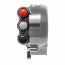 Botonera para puño de gas integrado Jetprime JPACC660TST Aprilia Tuono 660 2021-2024 Titanio