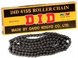 Cadena DID 415S 126 eslabones negro