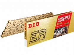 Cadena DID 520ERT3 120 eslabones oro