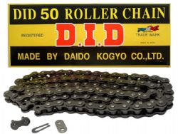 Cadena DID 530 Standard 146 eslabones negro