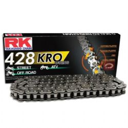 Cadena RK 428KRO con 140 Eslabones Enganche Clip Rápido
