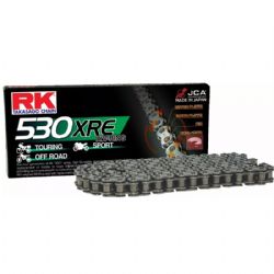 Cadena RK 530XRE con 122 Eslabones con Enganche para Remachar en Color Oro