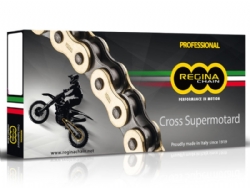 Cadena Regina 420 RX3 Cross / Supermotard 146 pasos | Regina moto