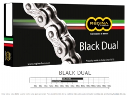 Cadena Regina 520 ZRA Black Dual 122 Pasos (135ZRA) CL+PL - foto 4 Cadena Regina 520 ZRA Black Dual 122 Pasos (135ZRA) CL+PL - foto 4