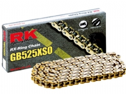 Cadena Rk GB525XSO 116 eslabones oro