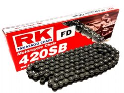 Cadena Rk RK420SB 144 eslabones negro