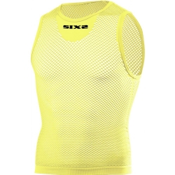 Camiseta Sixs SMR2 rejilla sin mangas Breezy Net Yellow Tour