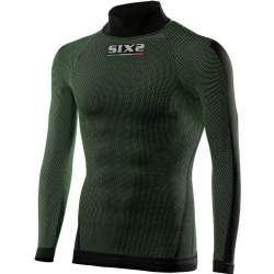 Camiseta técnica manga larga SixS TS3 Carbon Underwear Dark Green