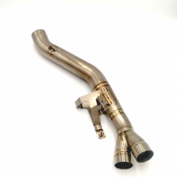 Caña de escape Akrapovic L-K10R5T Universal Titanio