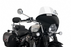 Carenabris Batwing SML Touring Puig 21117W Triumph Bonneville Speedmaster 2018-2022 Transparente