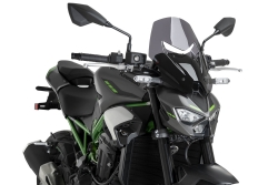 Carenabris Naked New Generation Touring Puig 22440F Kawasaki Z900 2025 Ahumado Oscuro