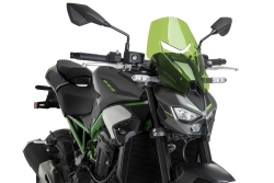 Carenabris Naked New Generation Touring Puig 22440V Kawasaki Z900 2025 Verde