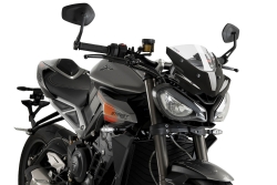 Carenabris New Generation Sport Puig 22234W Triumph Street Triple 765 2023-2025 Transparente
