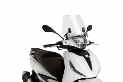 Carenabris Puig 20222W Traffic Piaggio Beverly 300 2022-2023 transparente