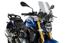 Carenabris Touring Puig 22300H Motos sin soporte original Bmw R1250R 2023-2025 Ahumado Claro