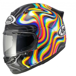 Casco Arai Quantic Swirl Blanco