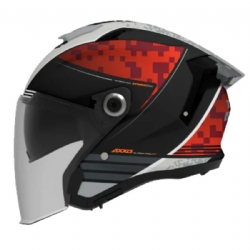 Casco Axxis Blazer SV Pixelart B15 Brillo