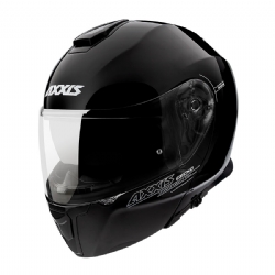 Casco Axxis FU403SV Gecko SV Solid A1 Negro