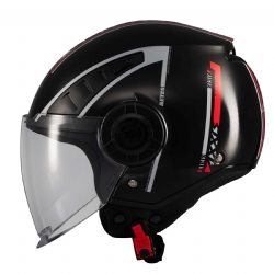 Casco Axxis Metro S Siris B25 Brillo