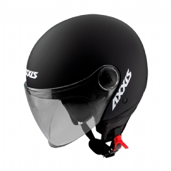 Casco Axxis Square Solid A1 Negro Mate