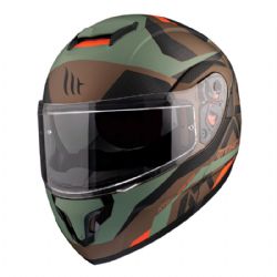 Casco MT Helmets Atom SV Skill A9 Oro Mate