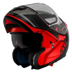 Casco MT Helmets FU401SV Atom SV Adventure A5 Rojo Mate