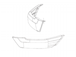 Embellecedor Maleta Givi Z4702FR
