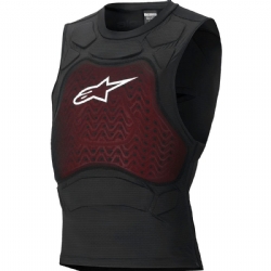 Chaleco de protección Alpinestars Bionic Plasma LT Negro / Blanco