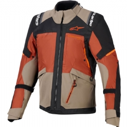 Chaqueta Alpinestars Andes V4 Drystar Marrón Rojizo / Negro