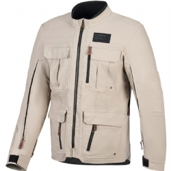 Chaqueta Alpinestars Borrego Drystar Warn Gris