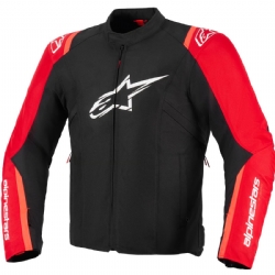 Chaqueta Alpinestars T-SPS V2 WP Negro / Rojo / Rojo Fluor