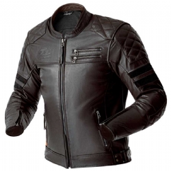 Chaqueta piel RST Hillberry D3O Marron