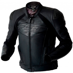 Chaqueta piel RST Tractech Evo D3O Negro / Negro