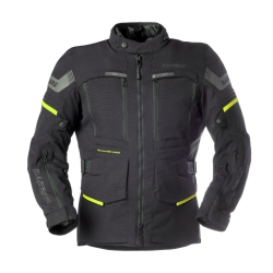 Chaqueta Rainers Desert Negro / Amarillo Fluor